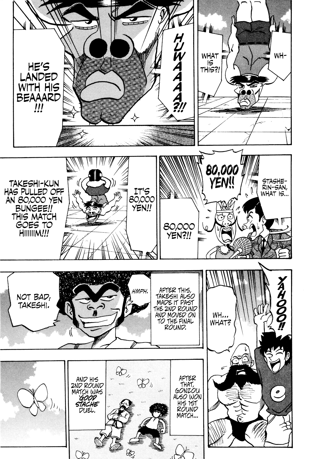 Seikimatsu Leader Den Takeshi! - Vol.3 Chapter 48: The Curtain Opens On The Mustachelympics!!