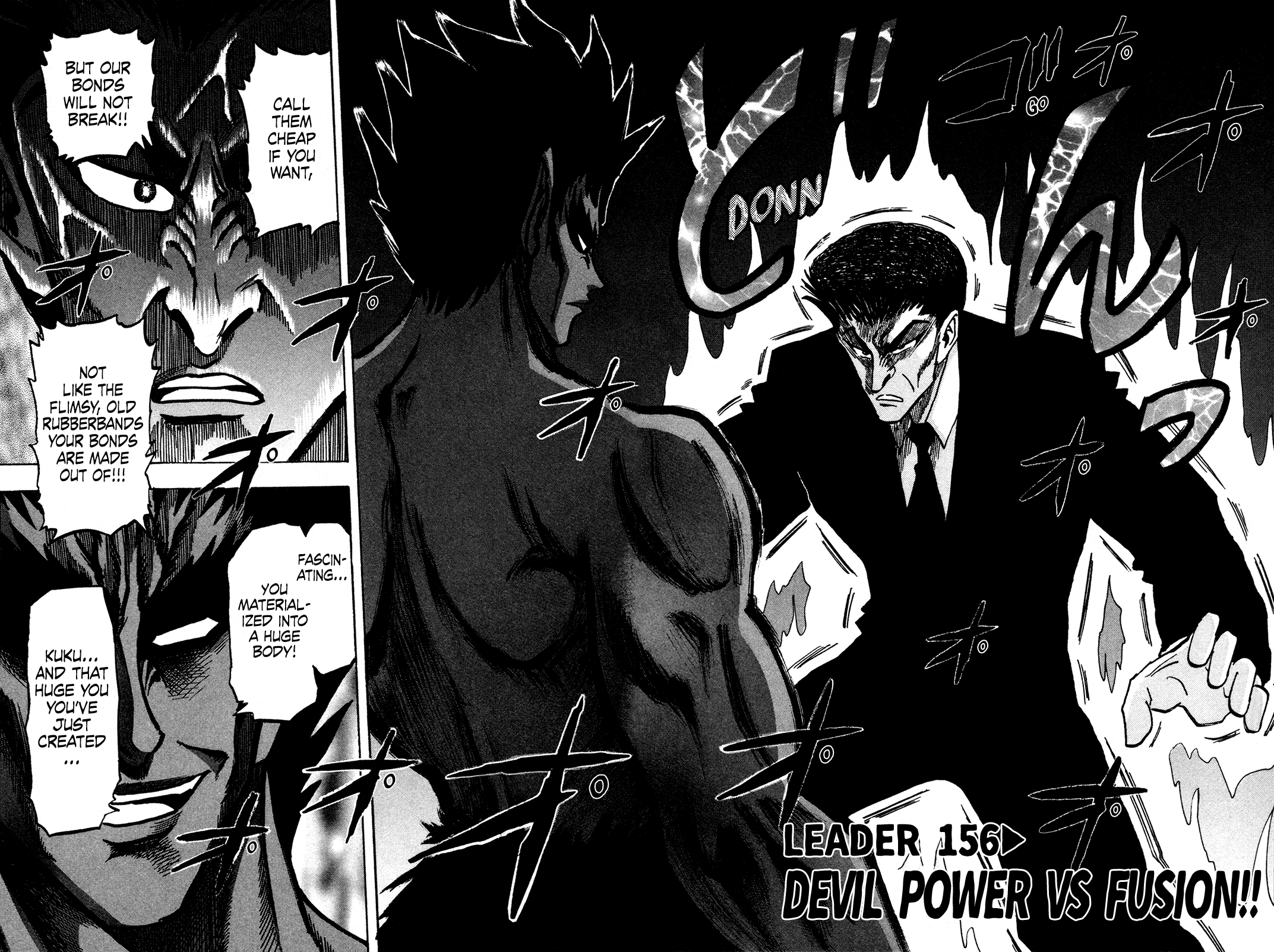 Seikimatsu Leader Den Takeshi! - Vol.9 Chapter 156: Devil Power Vs Fusion!!