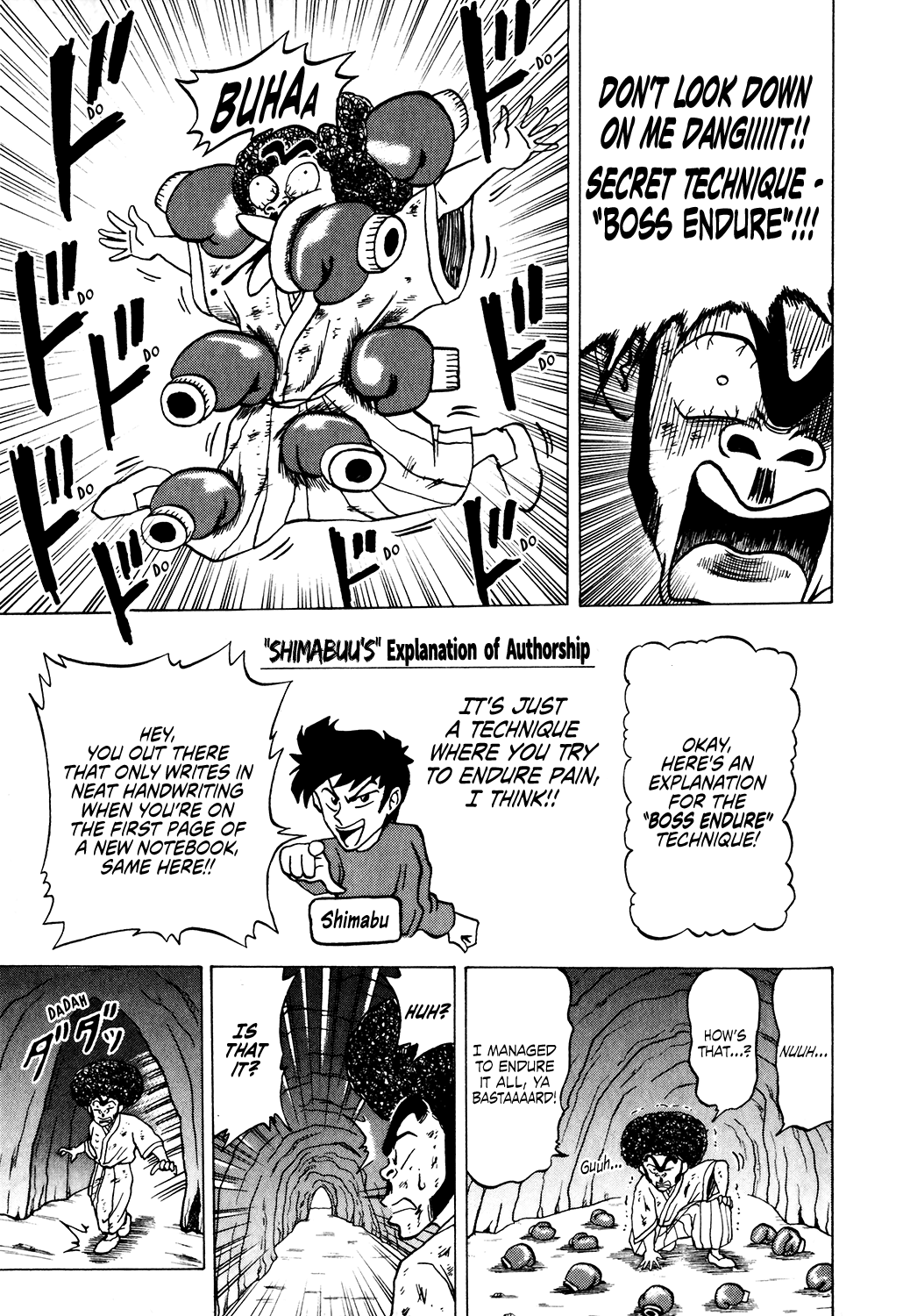 Seikimatsu Leader Den Takeshi! - Vol.2 Chapter 25: The Boss And The Panic At The Cave!!