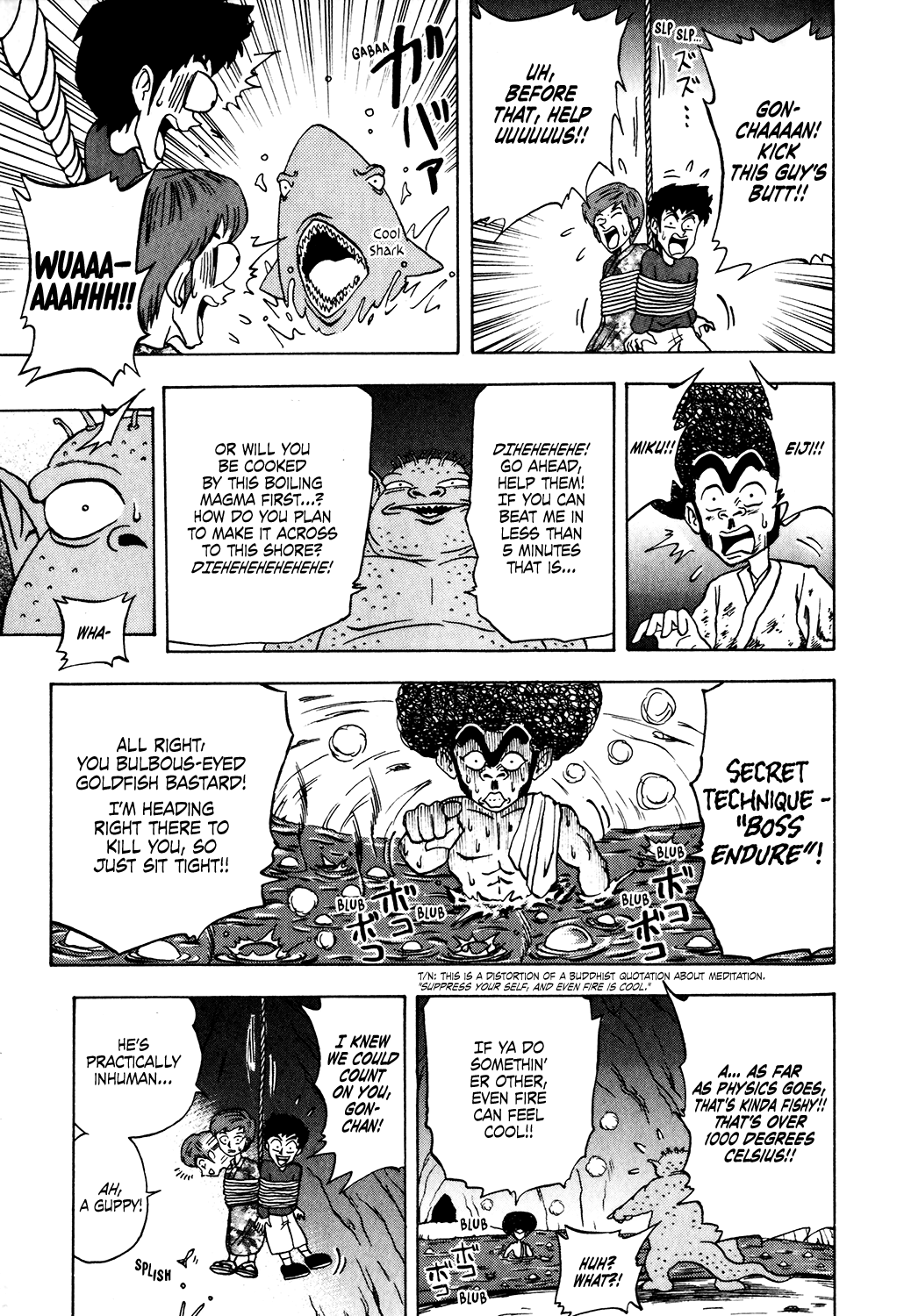 Seikimatsu Leader Den Takeshi! - Vol.2 Chapter 25: The Boss And The Panic At The Cave!!