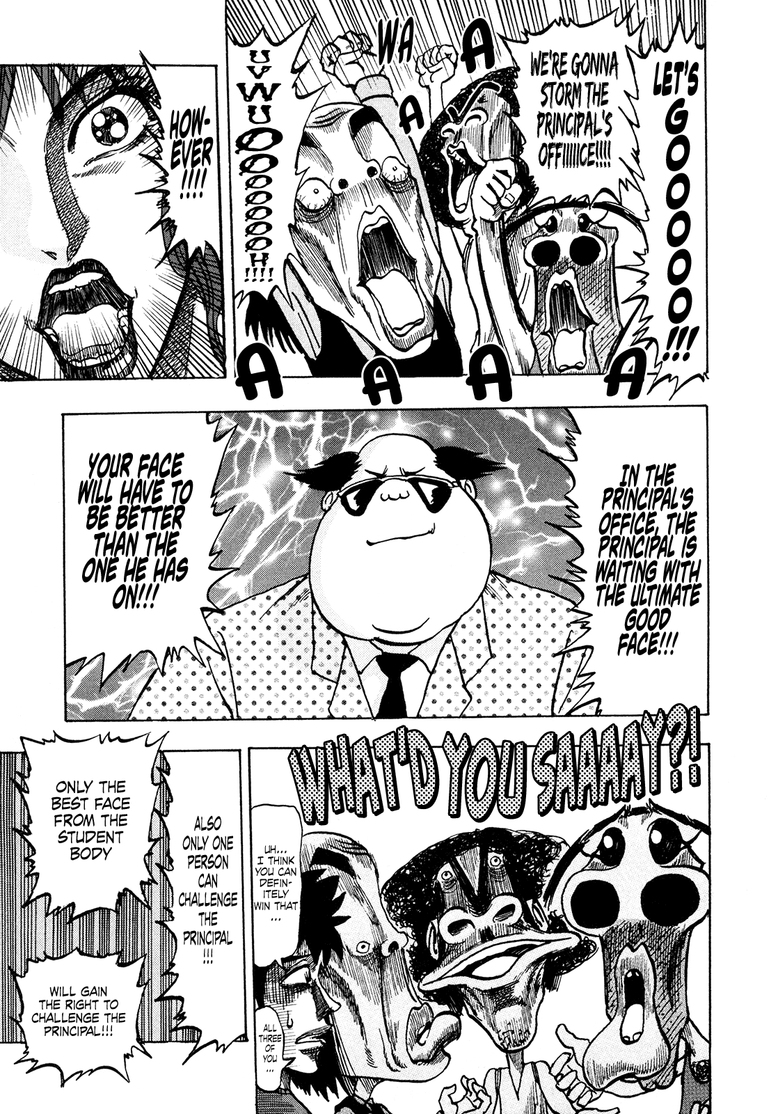 Seikimatsu Leader Den Takeshi! - Vol.11 Chapter 204: A Battle Of Good Faces!!