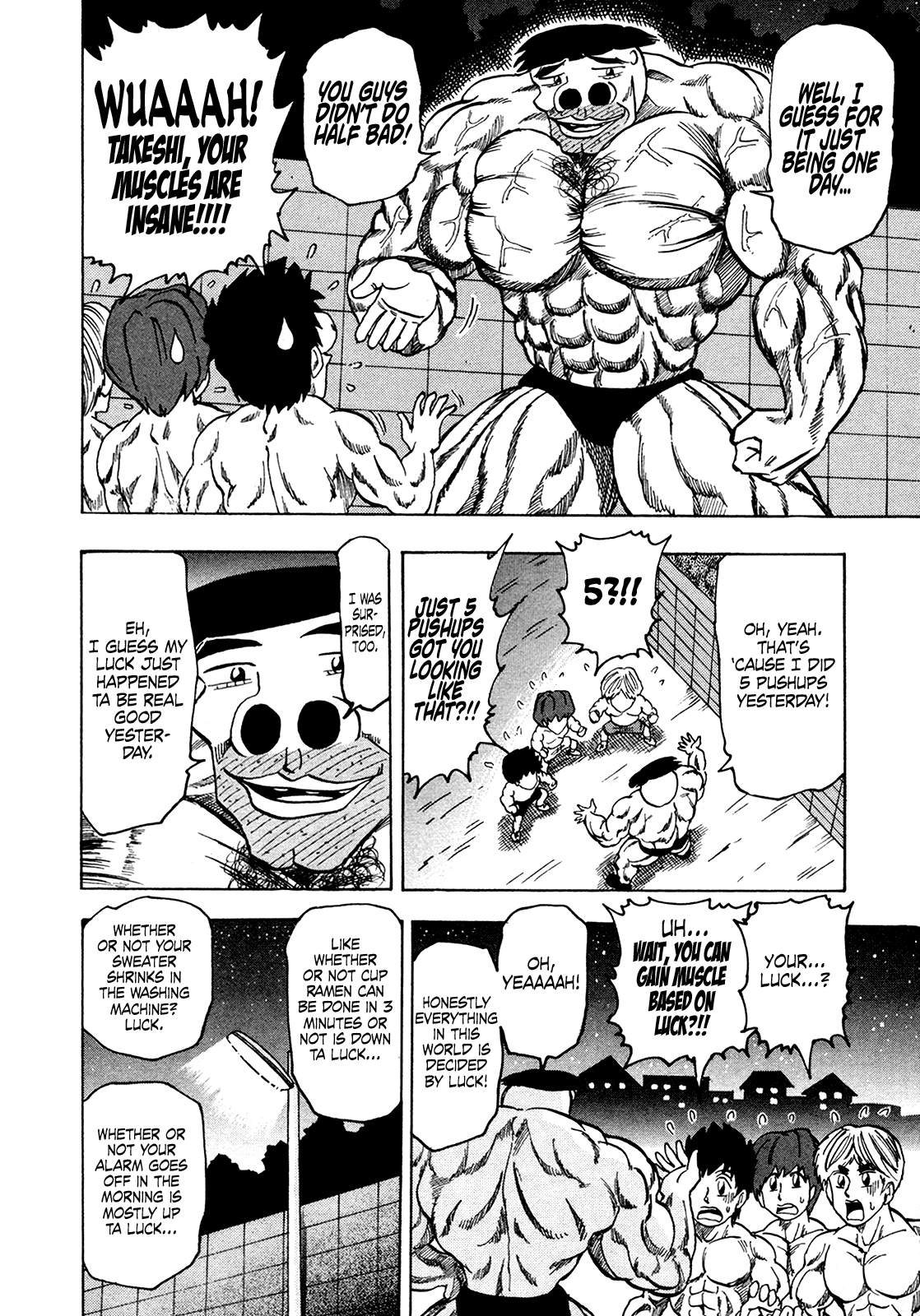 Seikimatsu Leader Den Takeshi! - Vol.12 Chapter 216: The Macho Patrol!