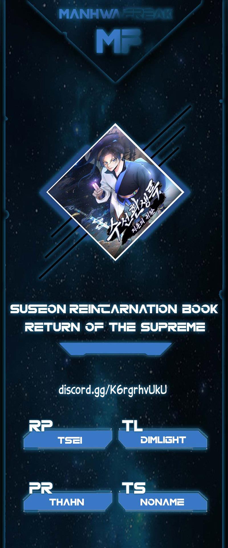 Suseon Reincarnation Book Return Of The Supreme - Chapter 17