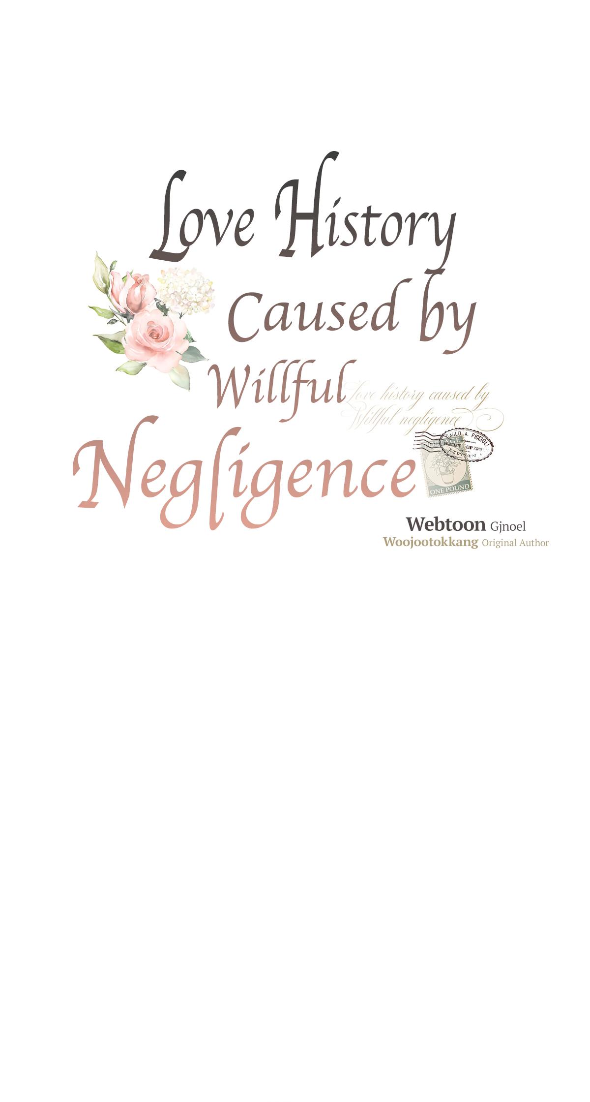 Love History Caused By Willful Negligence - Vol.1  Notice.30