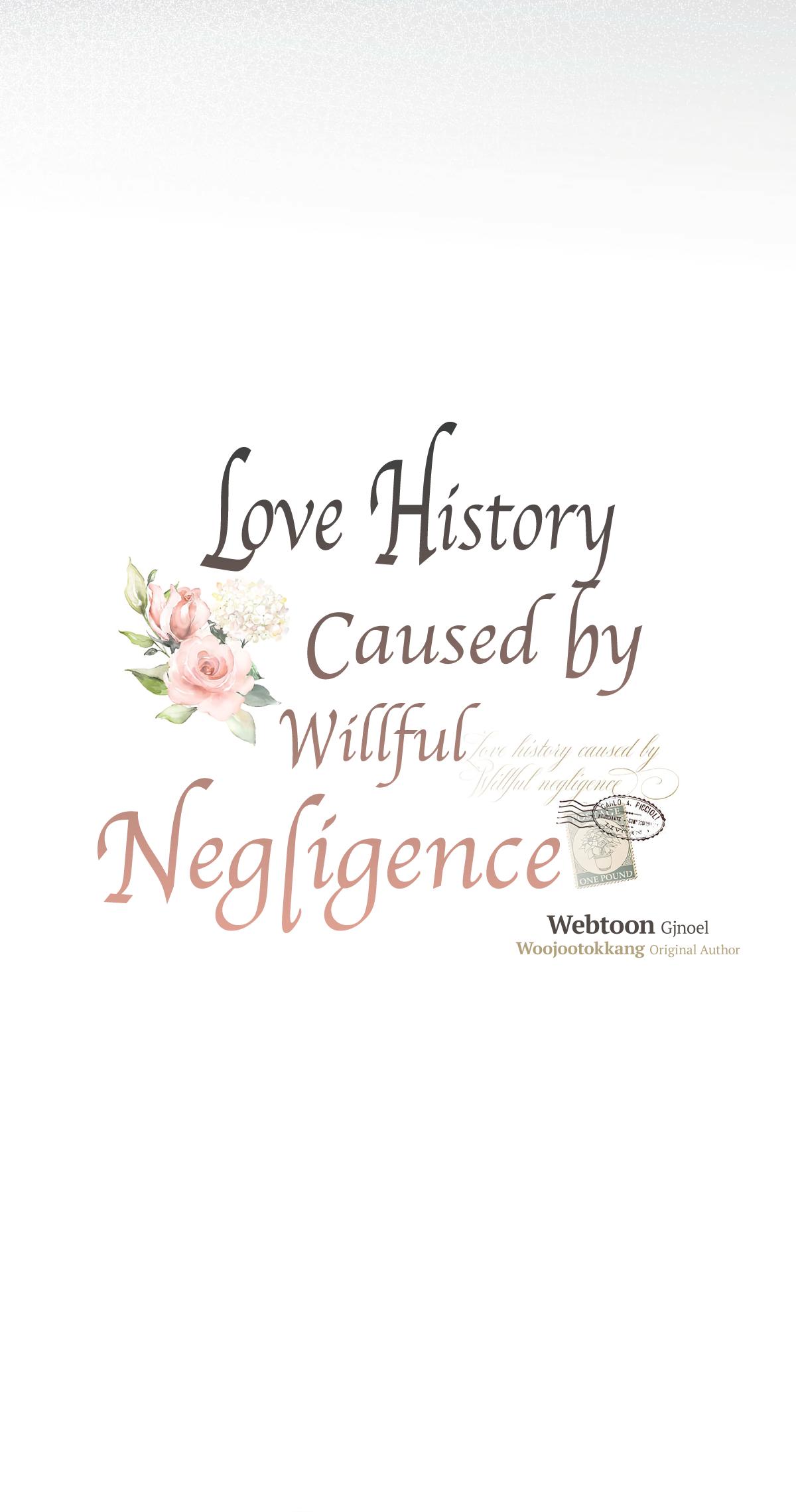 Love History Caused By Willful Negligence - Vol.1  Notice.28