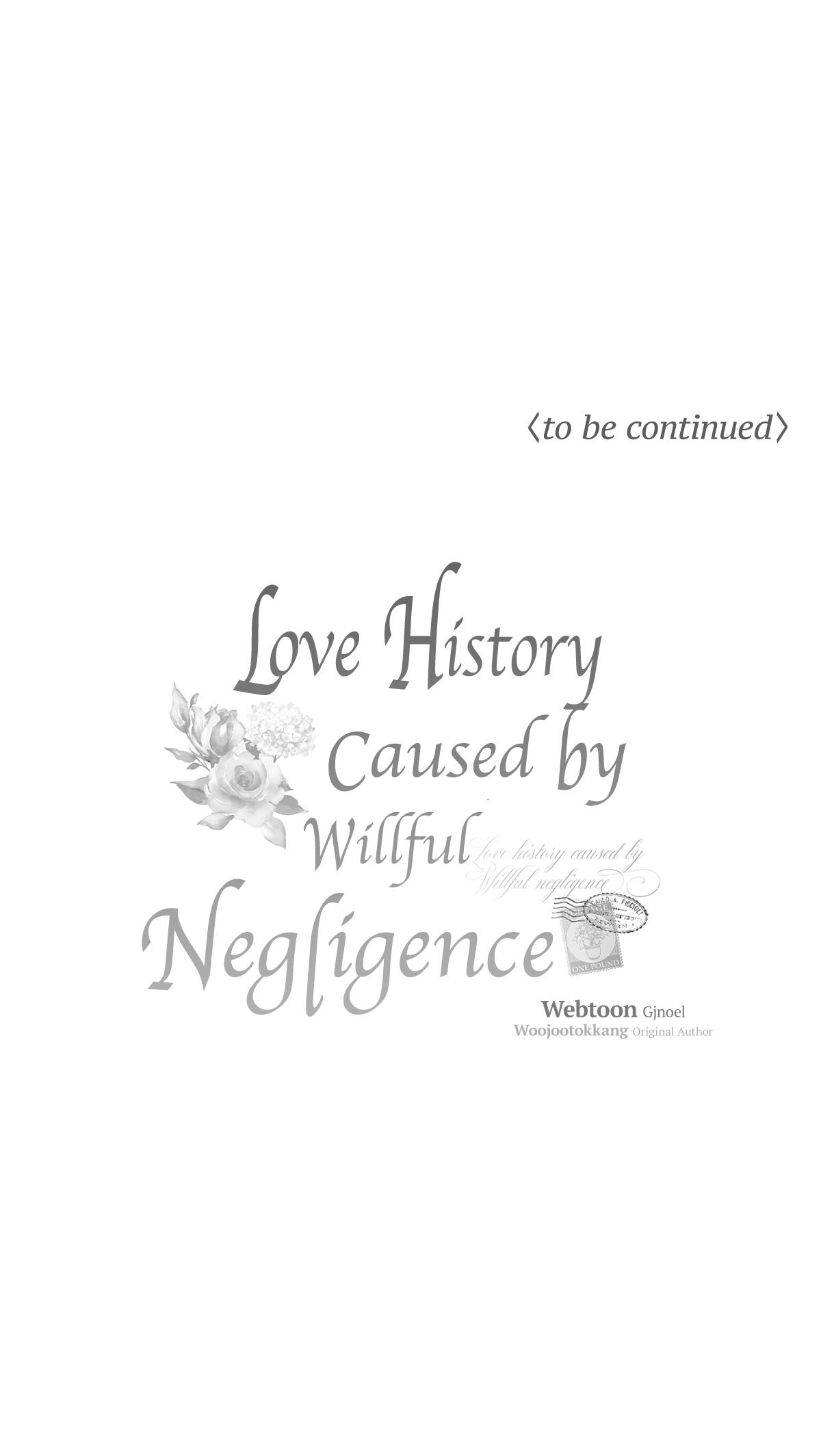 Love History Caused By Willful Negligence - Vol.1  Notice.28