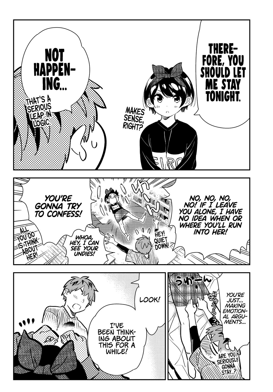 Kanojo, Okarishimasu - Chapter 185: The Girlfriend And The All-Out Defense