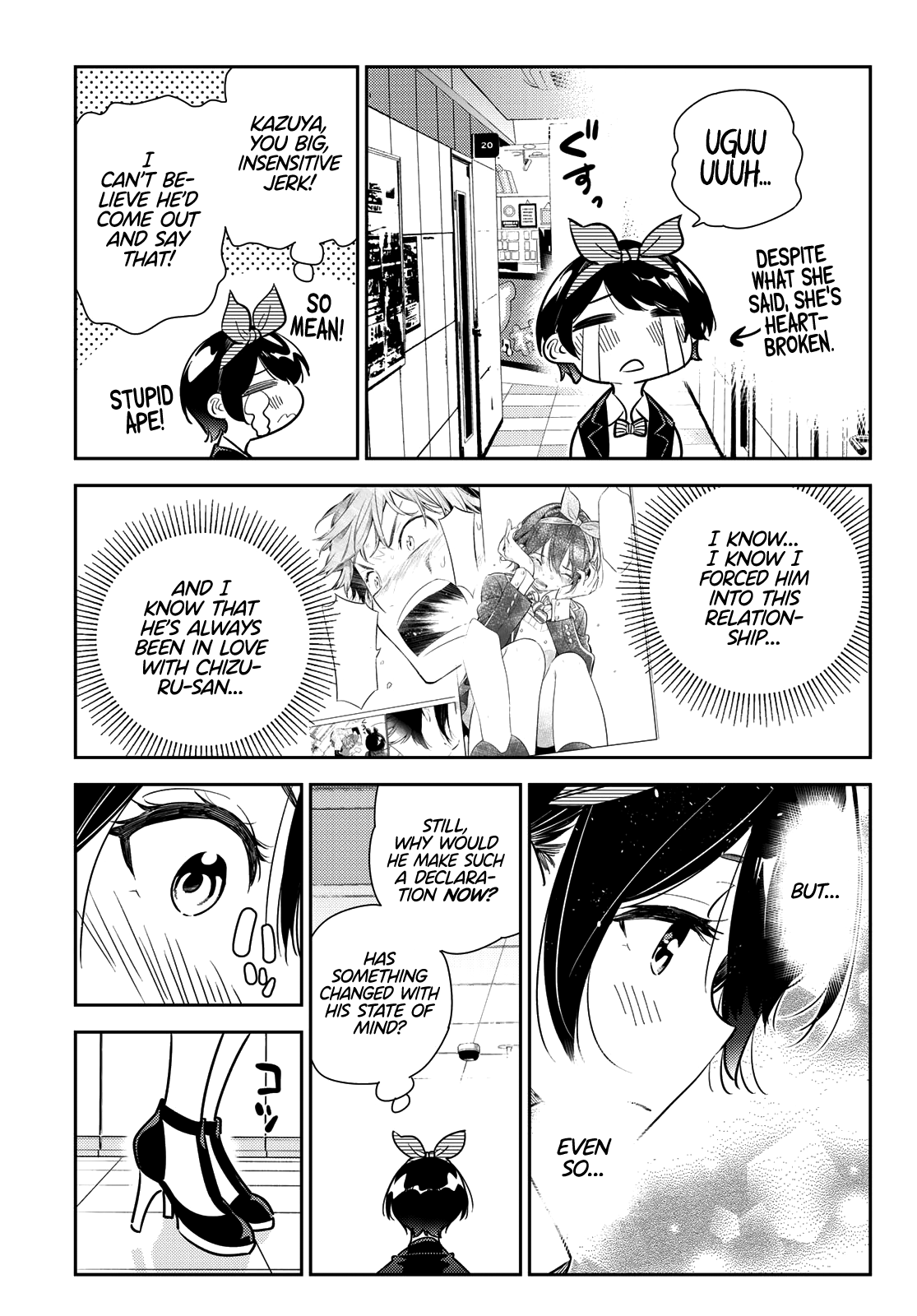 Kanojo, Okarishimasu - Chapter 180: The Girlfriend And Determination