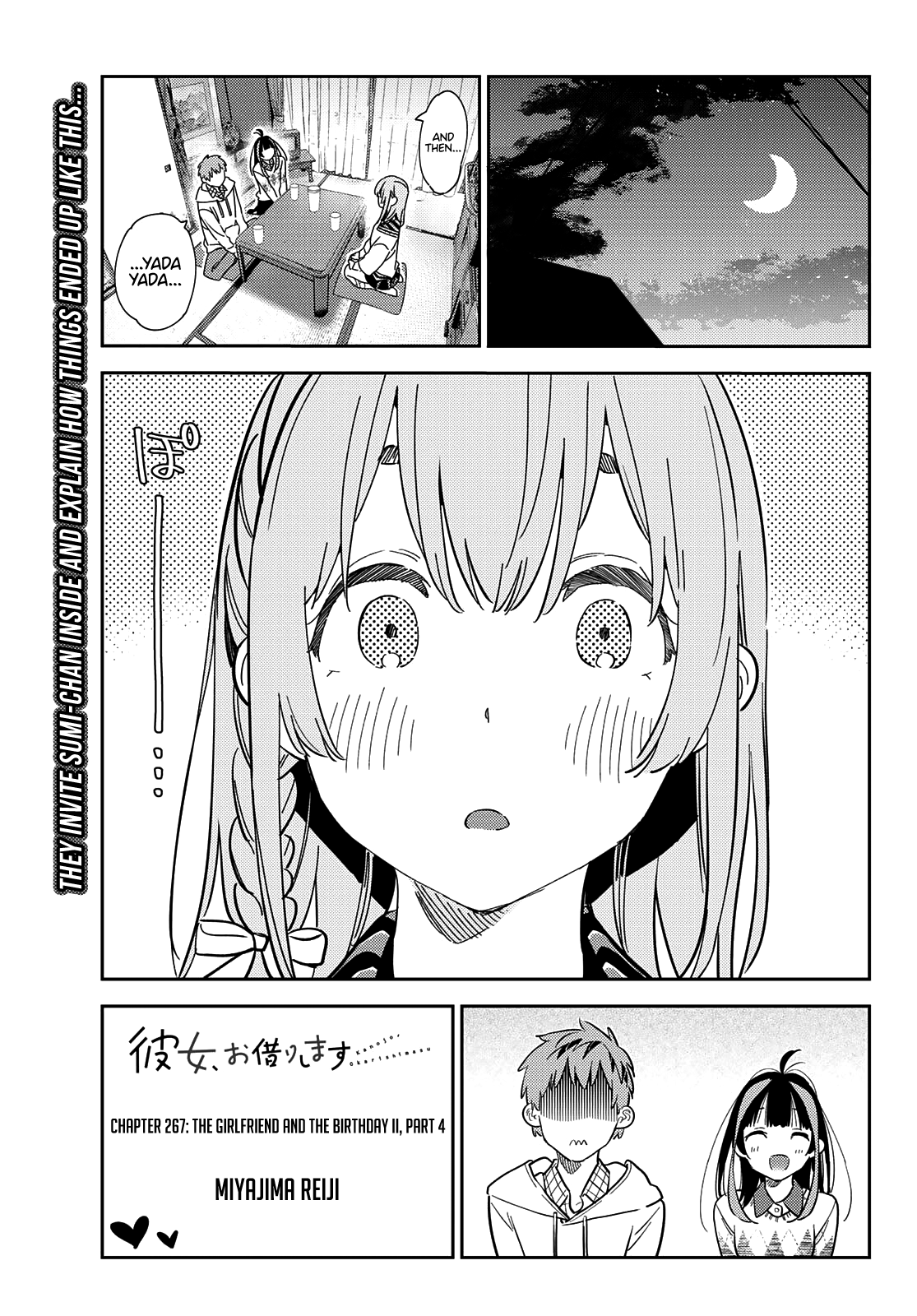 Kanojo, Okarishimasu - Chapter 267: The Girlfriend And The Birthday Ii (Part 4)