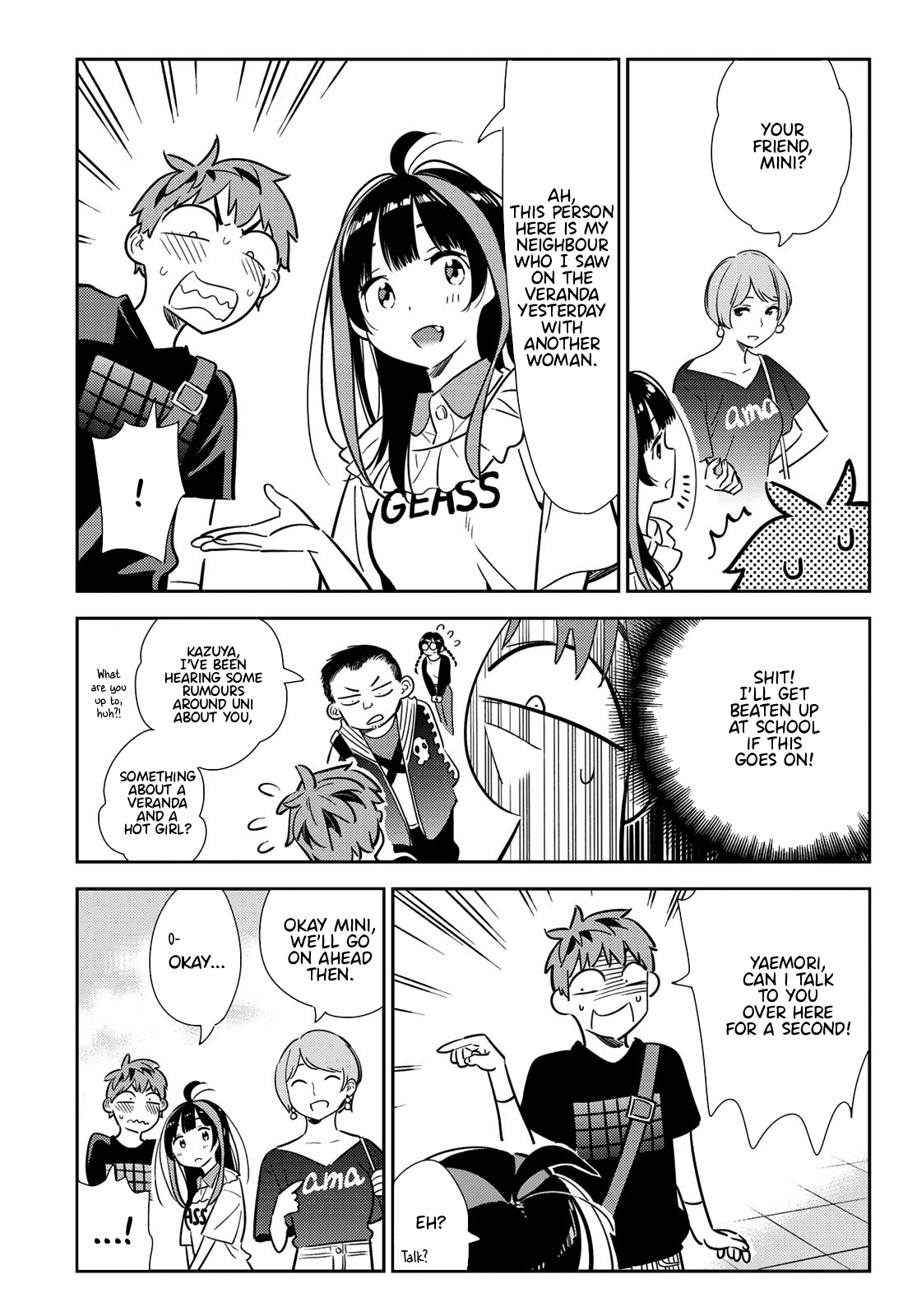 Kanojo, Okarishimasu - Vol.13 Chapter 106: The Girlfriend, And The Neighbour 3