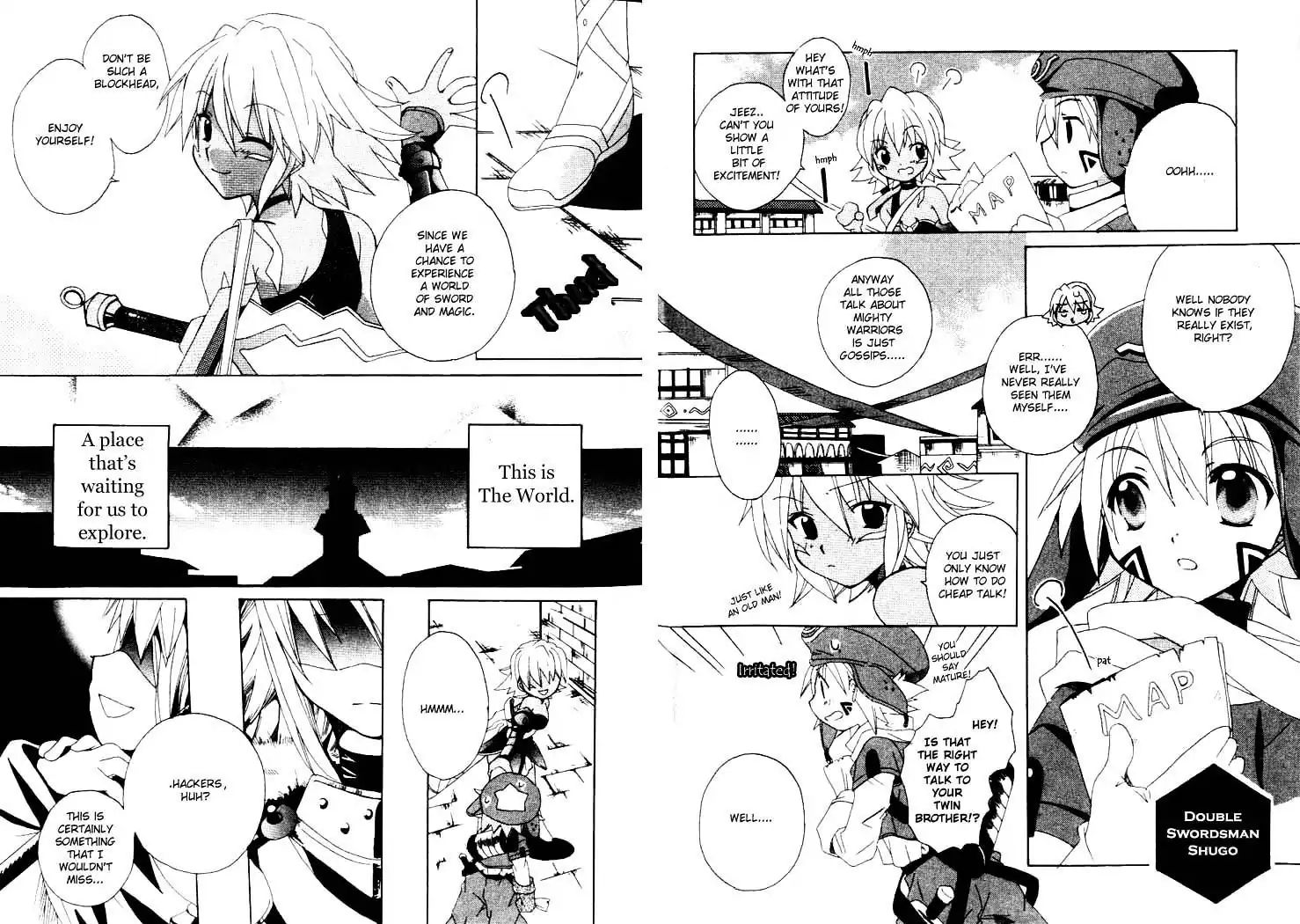 .Hack//Tasogare No Udewa Densetsu - Vol.1 Chapter 1