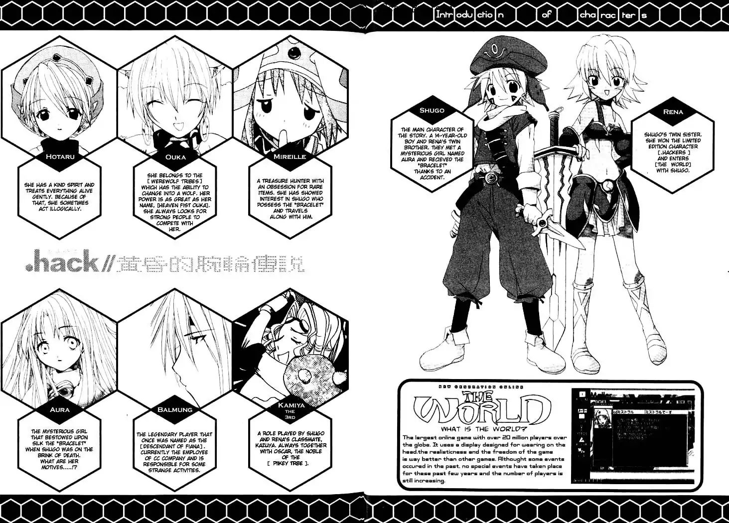 .Hack//Tasogare No Udewa Densetsu - Vol.1 Chapter 1