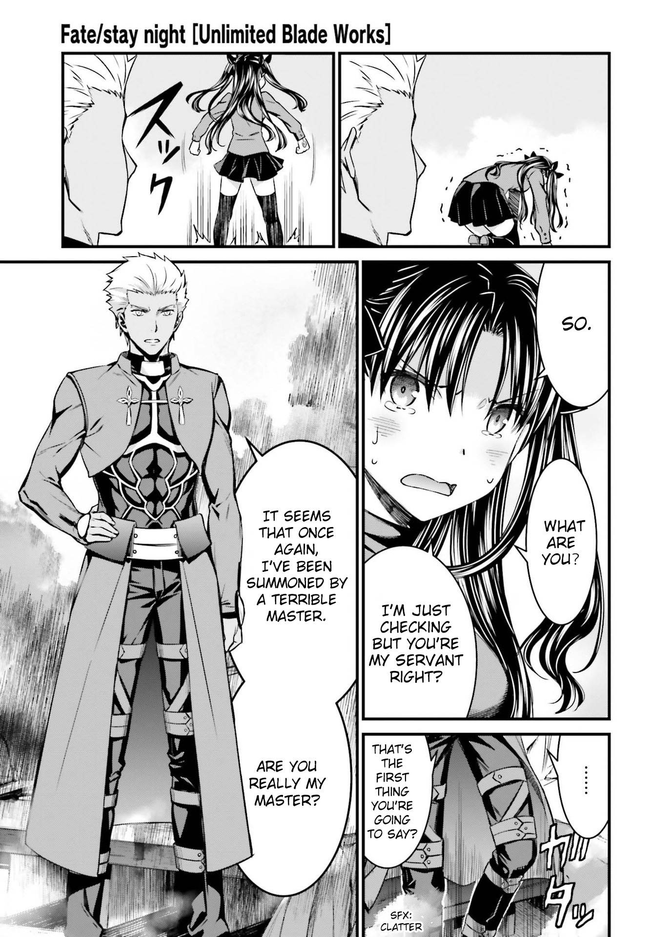 Fate/Stay Night - Unlimited Blade Works - Vol.1 Chapter 1