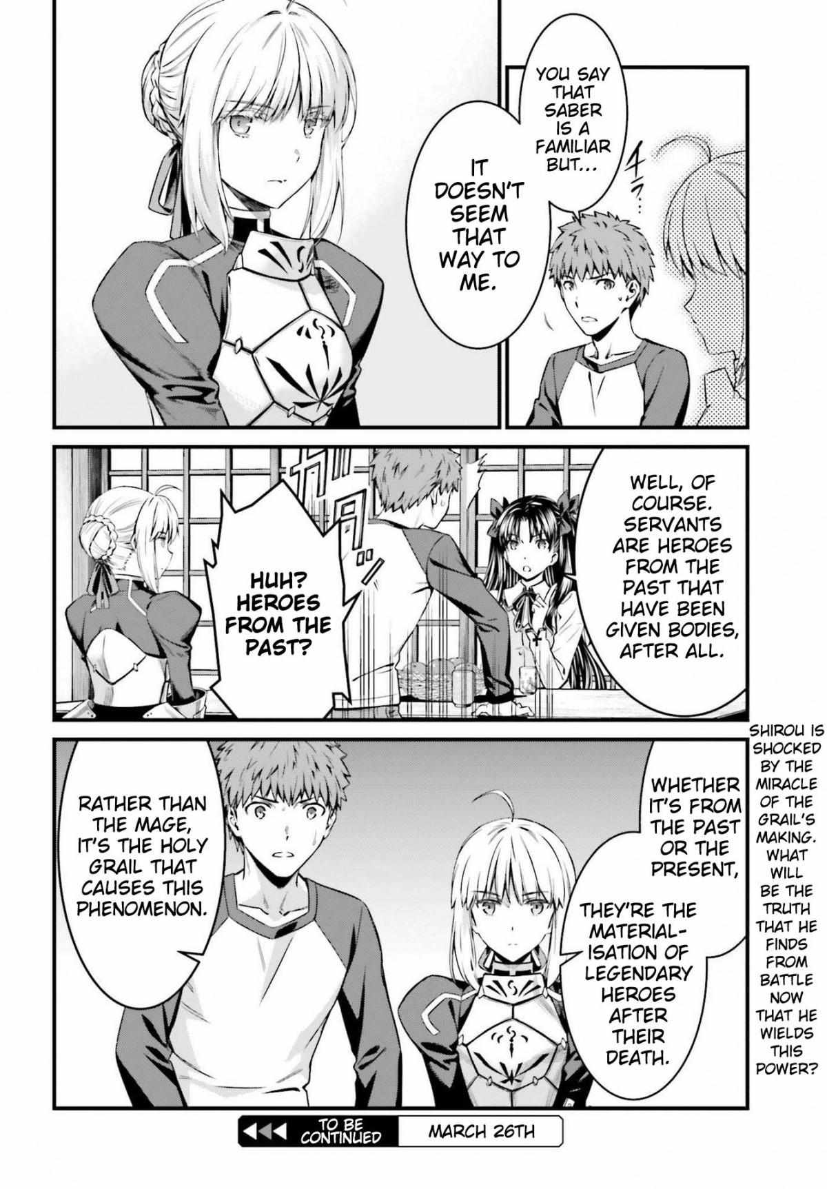 Fate/Stay Night - Unlimited Blade Works - Chapter 3