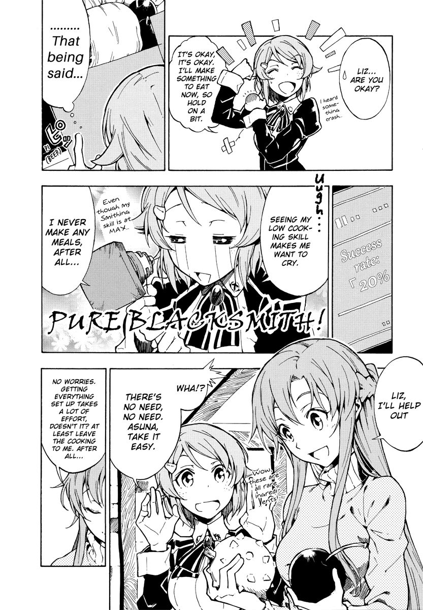 Sword Art Online Comic Anthology - Chapter 3 : Don T Lose, Lisbeth!