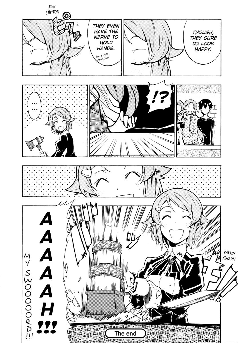 Sword Art Online Comic Anthology - Chapter 3 : Don T Lose, Lisbeth!