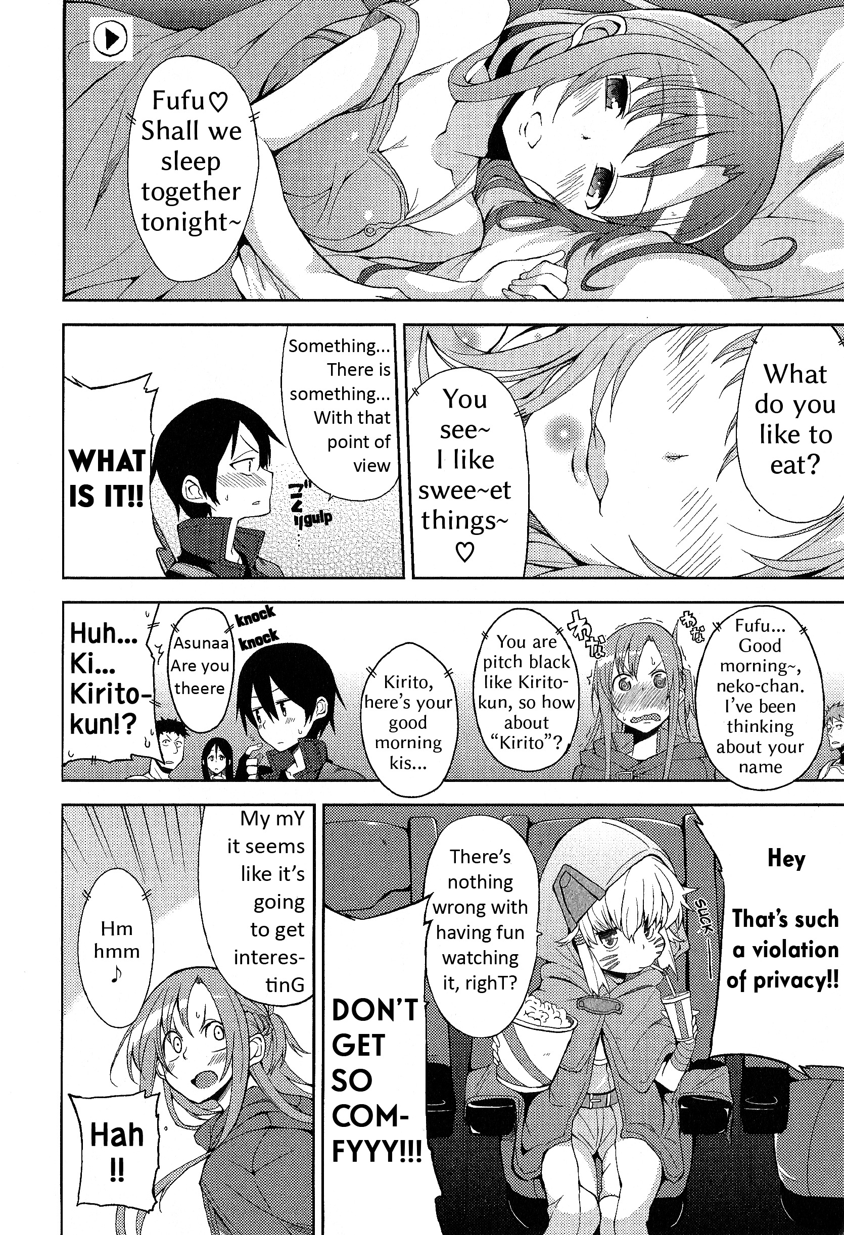 Sword Art Online Comic Anthology - Vol.1 Chapter 8 : Nekoneko Quest Online