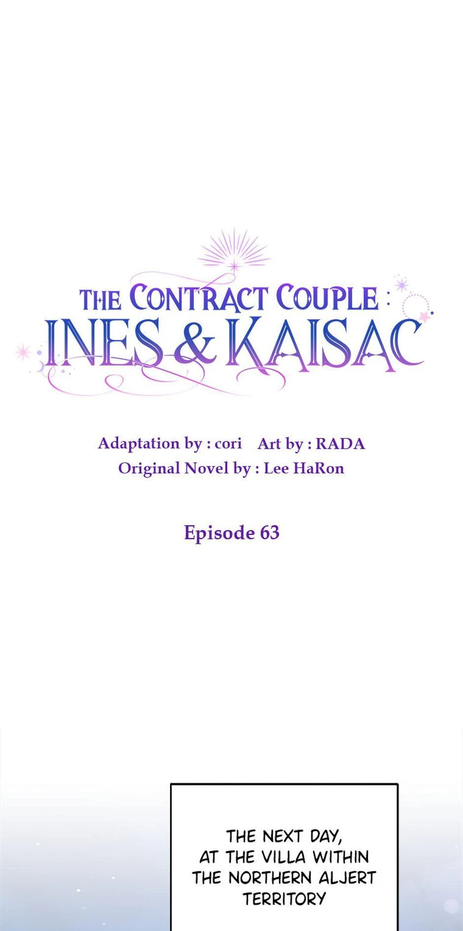 The Contract Couple: Ines & Kaisac - Chapter 63