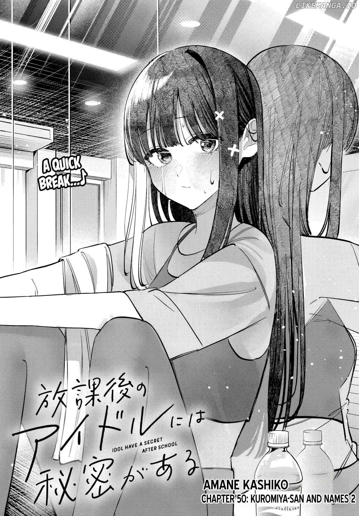 Houkago No Idol Ni Wa Himitsu Ga Aru - Chapter 50