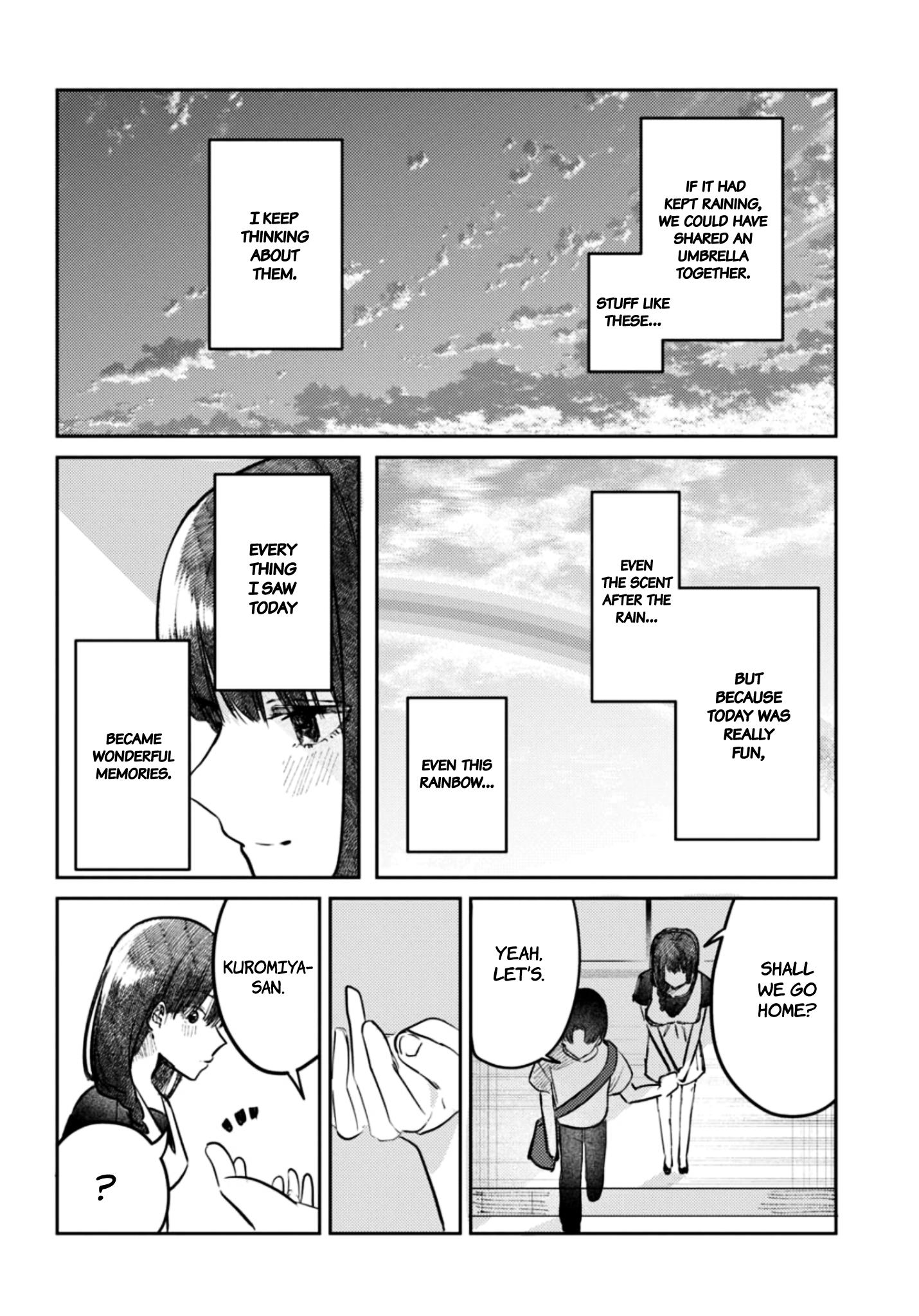 Houkago No Idol Ni Wa Himitsu Ga Aru - Chapter 28: Kuromiya-San And The Movie Theatre