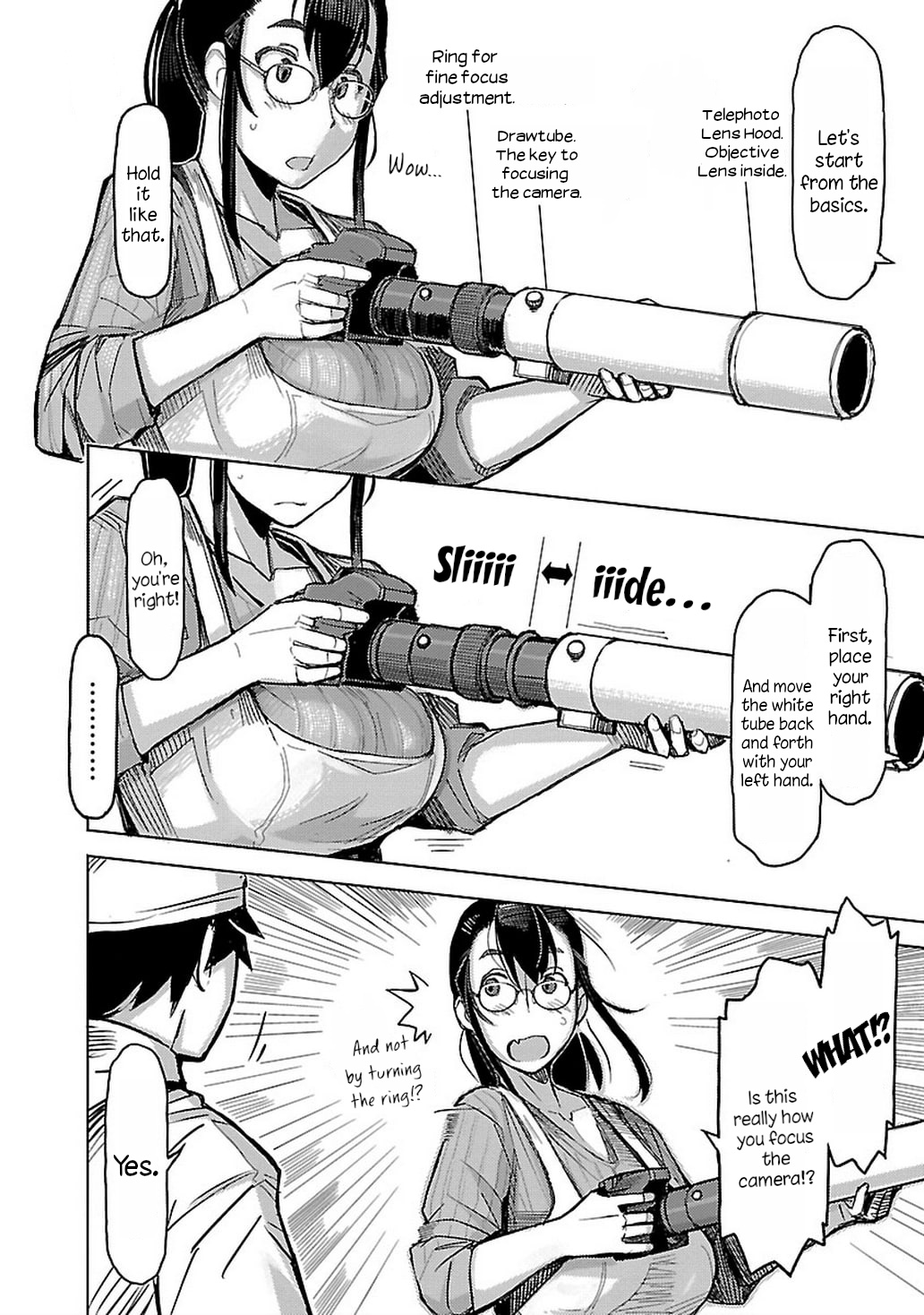 Akiyama-San No Tori Life - Vol.1 Chapter 4: Challenge! Manual Focus!