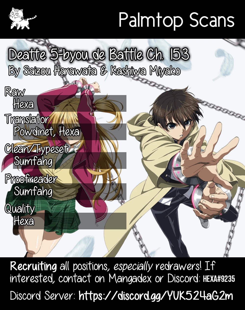 Deatte 5 Byou De Battle - Chapter 153