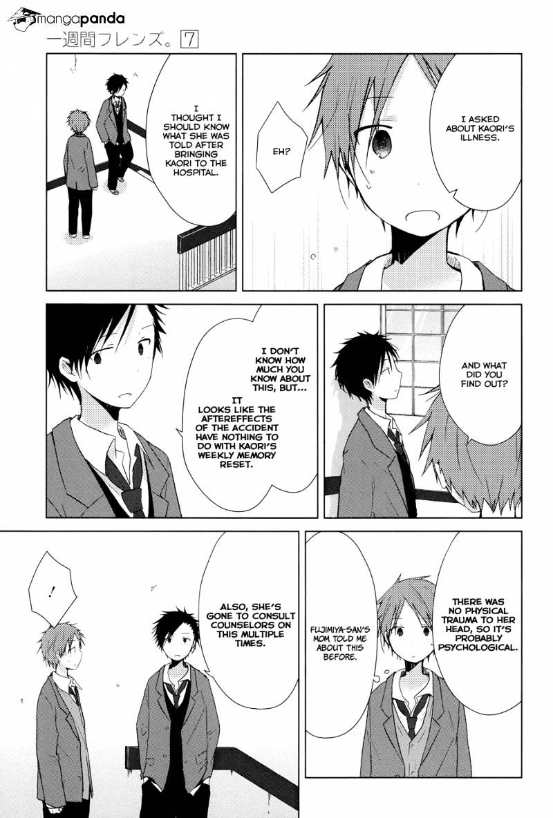 Isshuukan Friends - Chapter 34 : Surprisingly Alright