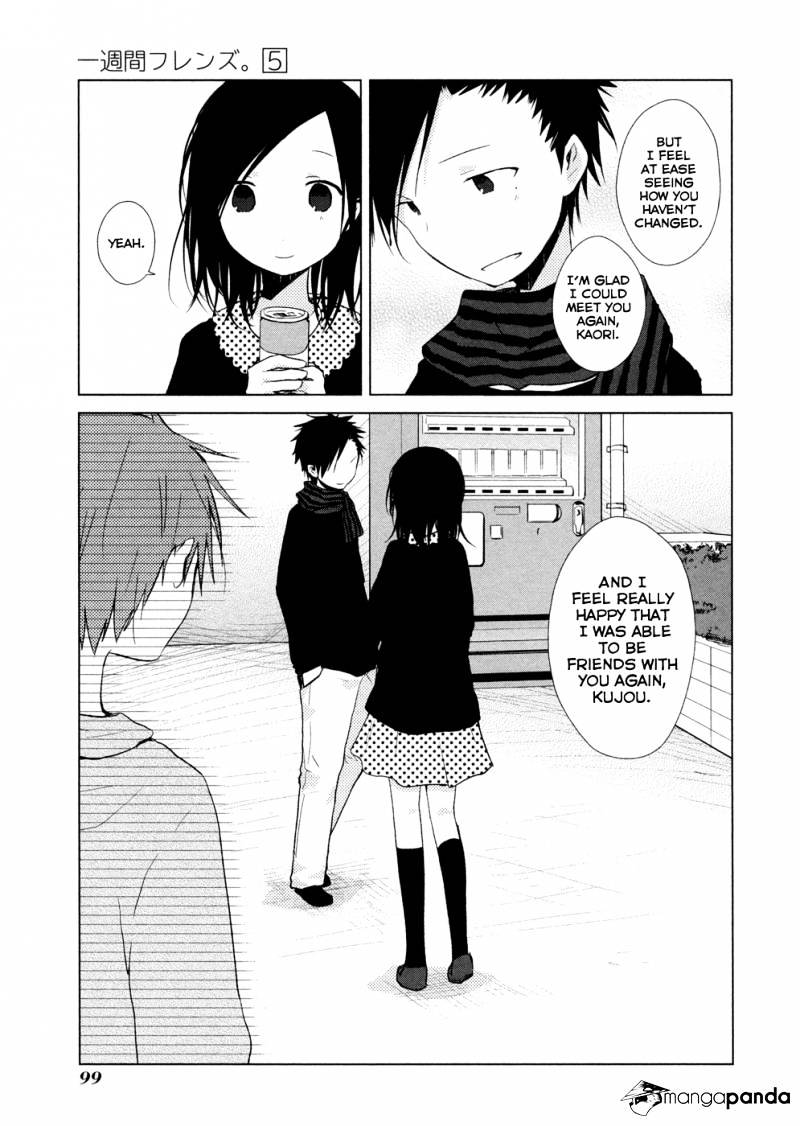 Isshuukan Friends - Chapter 25 : What Will We Become In The End