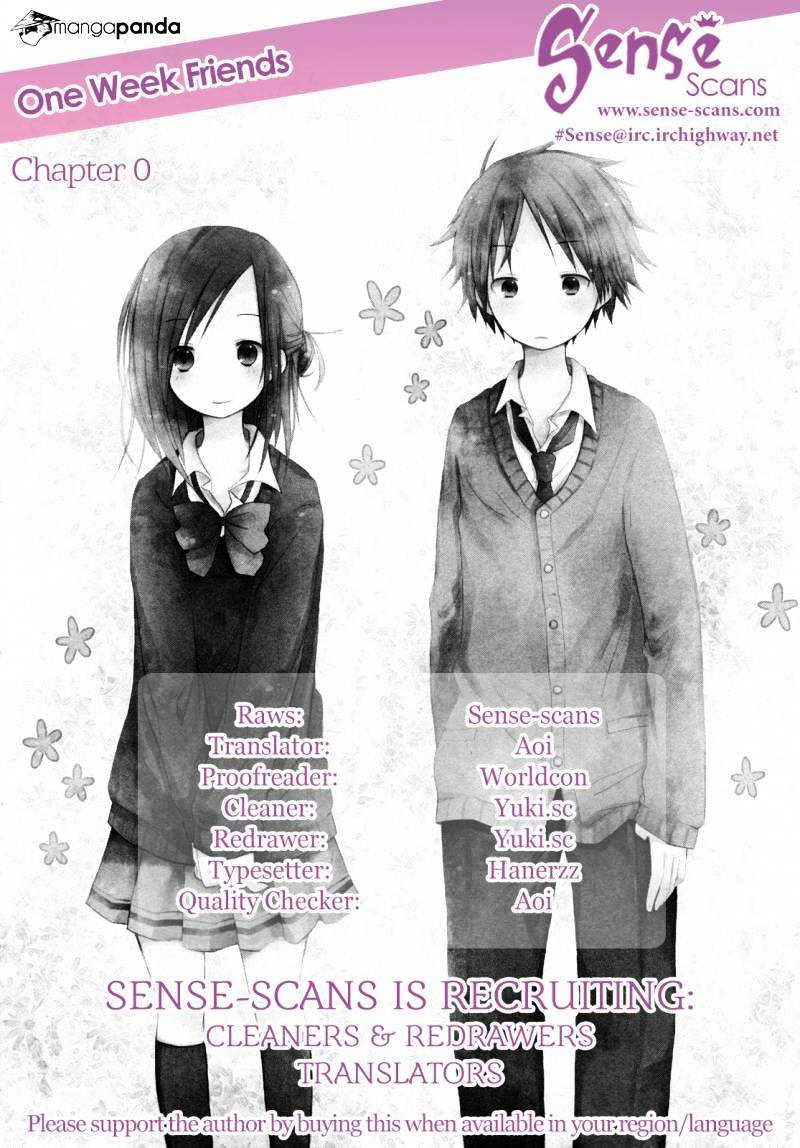 Isshuukan Friends - Chapter 1 : Please Become My Friend