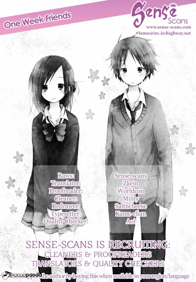 Isshuukan Friends - Chapter 4 : Quarrel With A Friend