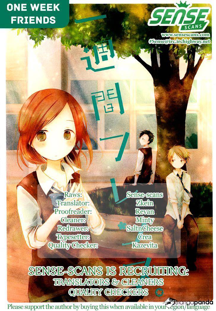 Isshuukan Friends - Chapter 20 : Because... It Was Fun