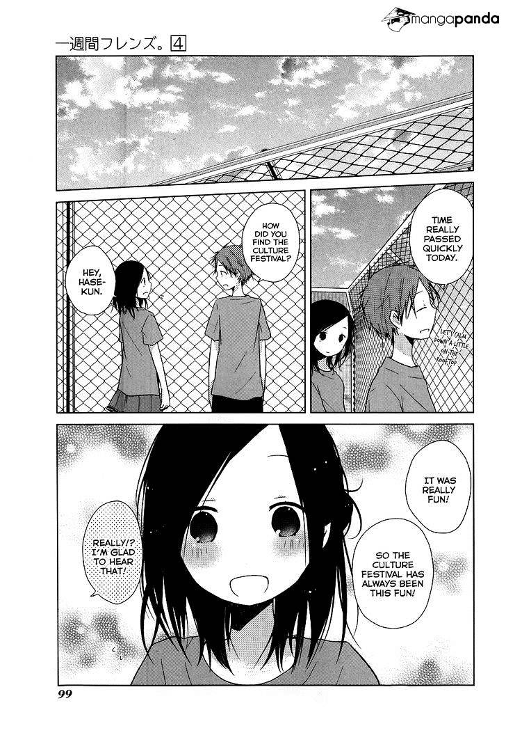 Isshuukan Friends - Chapter 20 : Because... It Was Fun