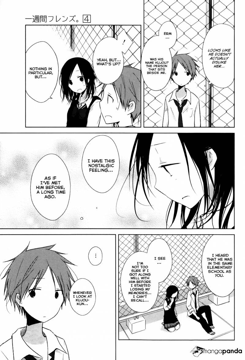 Isshuukan Friends - Chapter 16 : Nostalgia And Apprehension