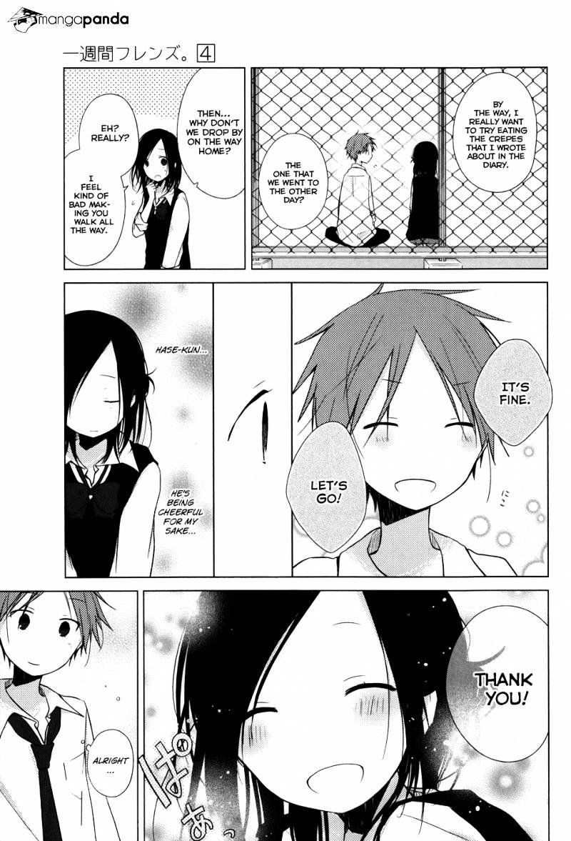 Isshuukan Friends - Chapter 16 : Nostalgia And Apprehension