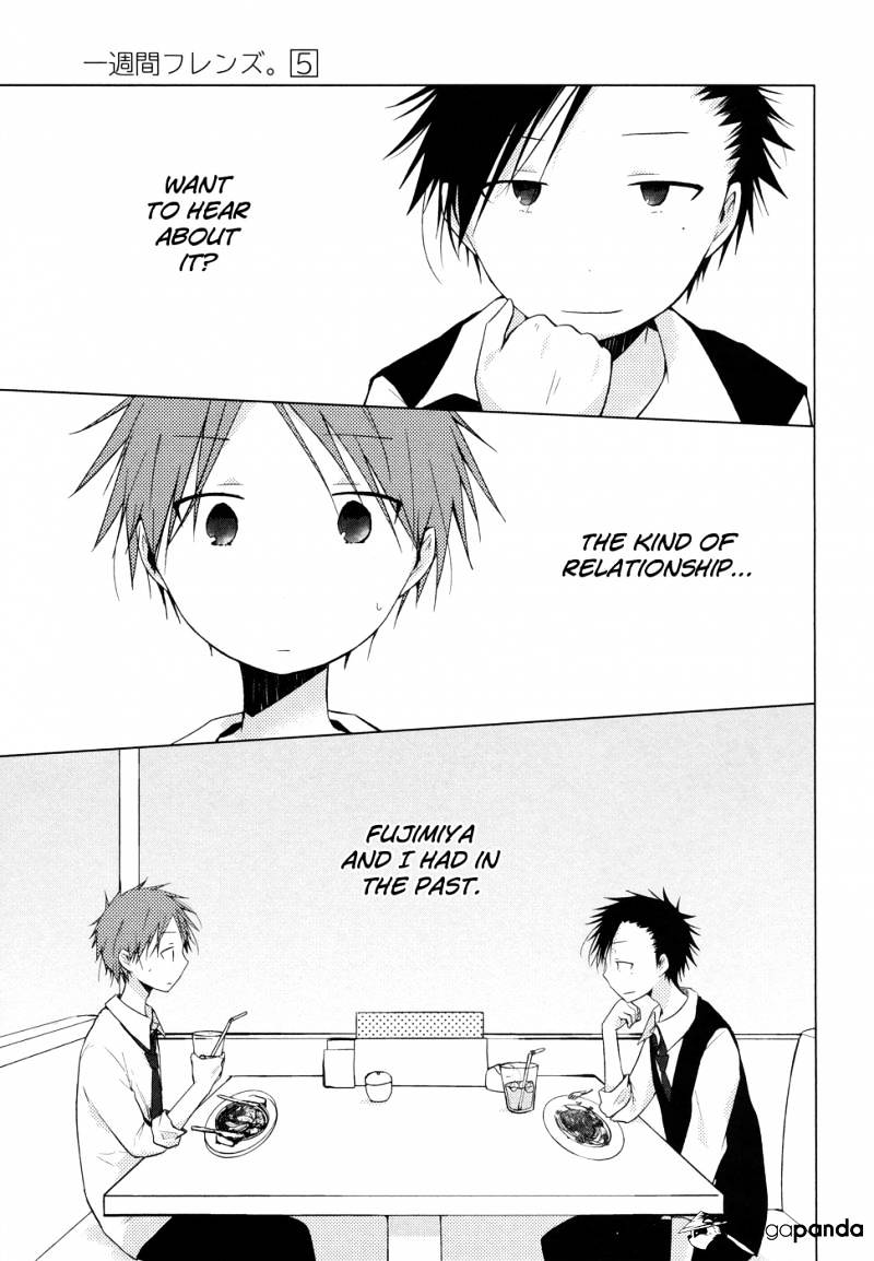 Isshuukan Friends - Chapter 22 : If He Were A Bad Guy