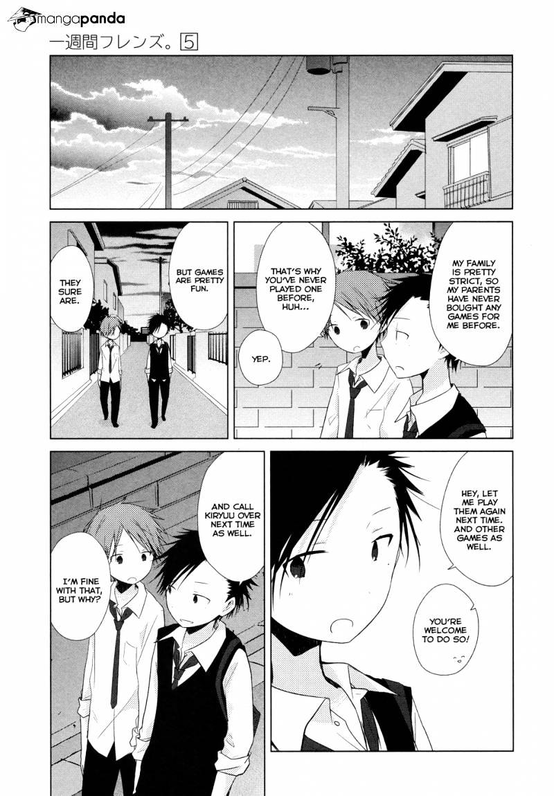 Isshuukan Friends - Chapter 22 : If He Were A Bad Guy