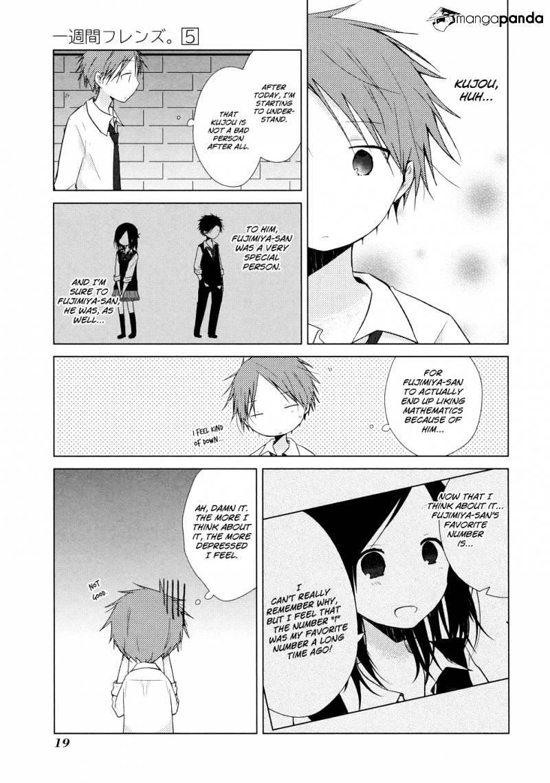 Isshuukan Friends - Chapter 22 : If He Were A Bad Guy