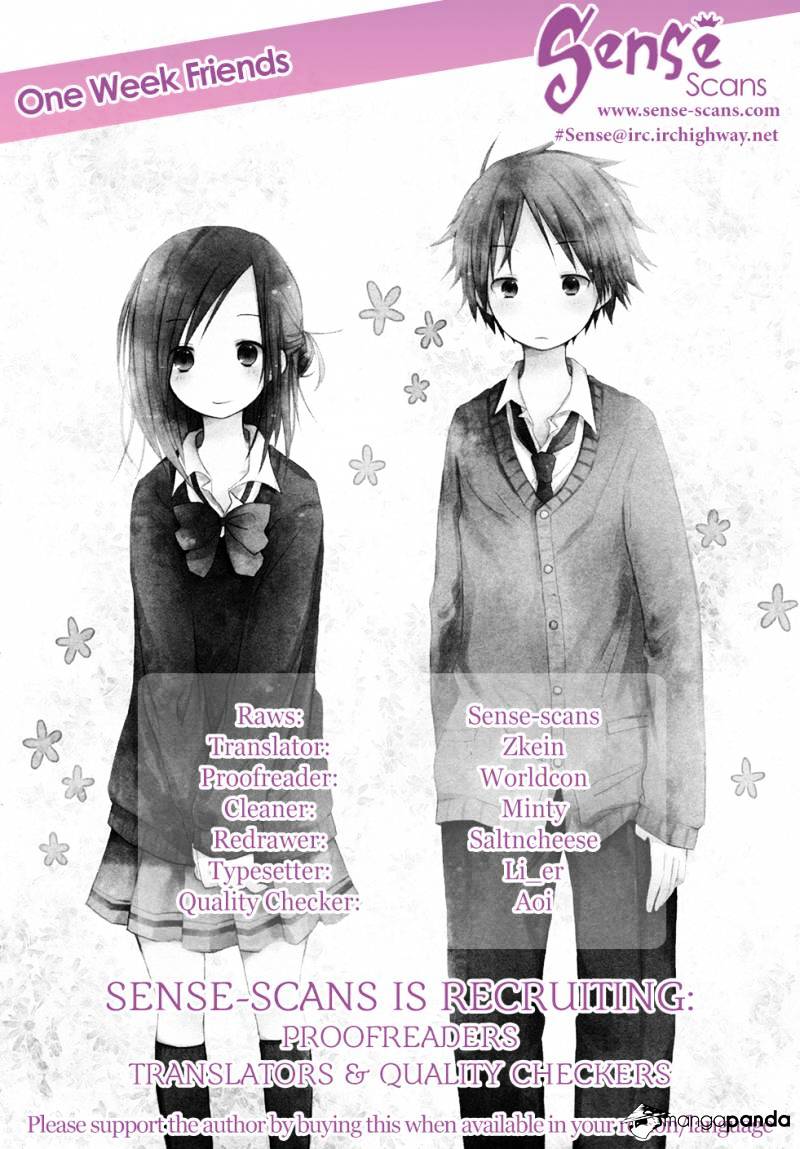 Isshuukan Friends - Chapter 5 : A Certain Friend