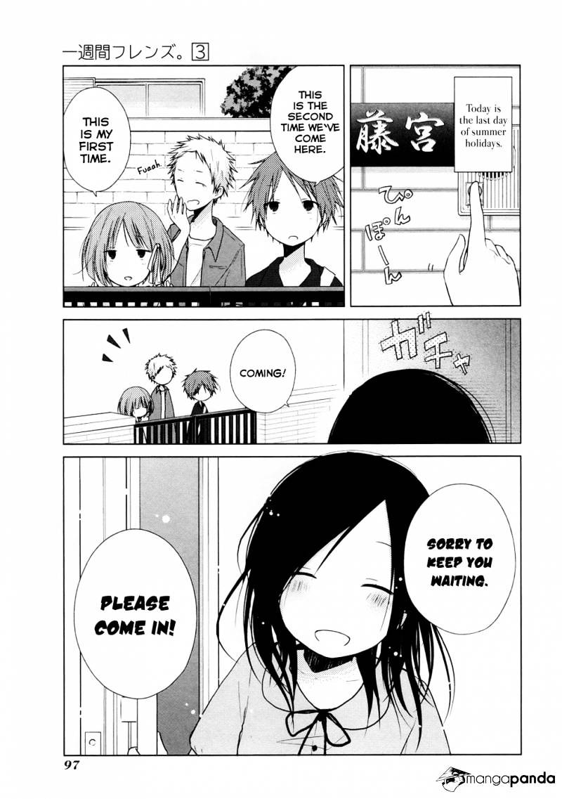 Isshuukan Friends - Chapter 13 : The Last Day With A Friend