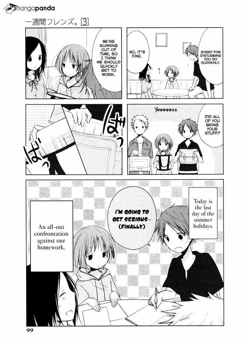 Isshuukan Friends - Chapter 13 : The Last Day With A Friend