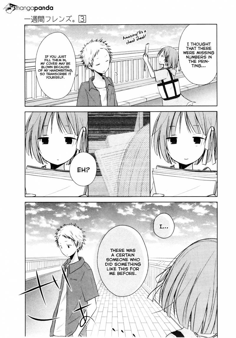 Isshuukan Friends - Chapter 13 : The Last Day With A Friend