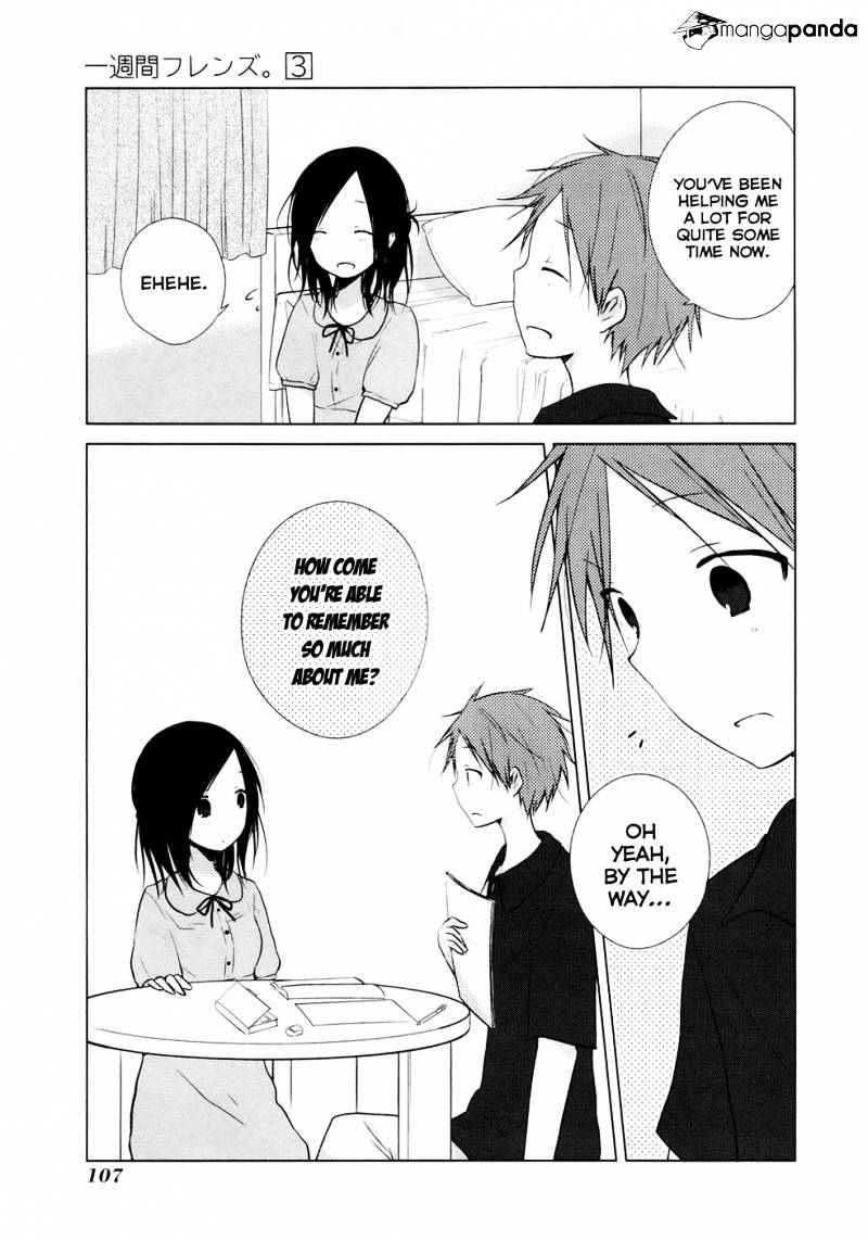 Isshuukan Friends - Chapter 13 : The Last Day With A Friend