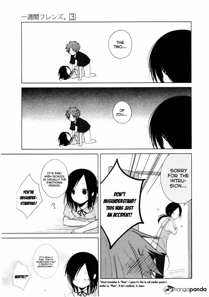 Isshuukan Friends - Chapter 13 : The Last Day With A Friend