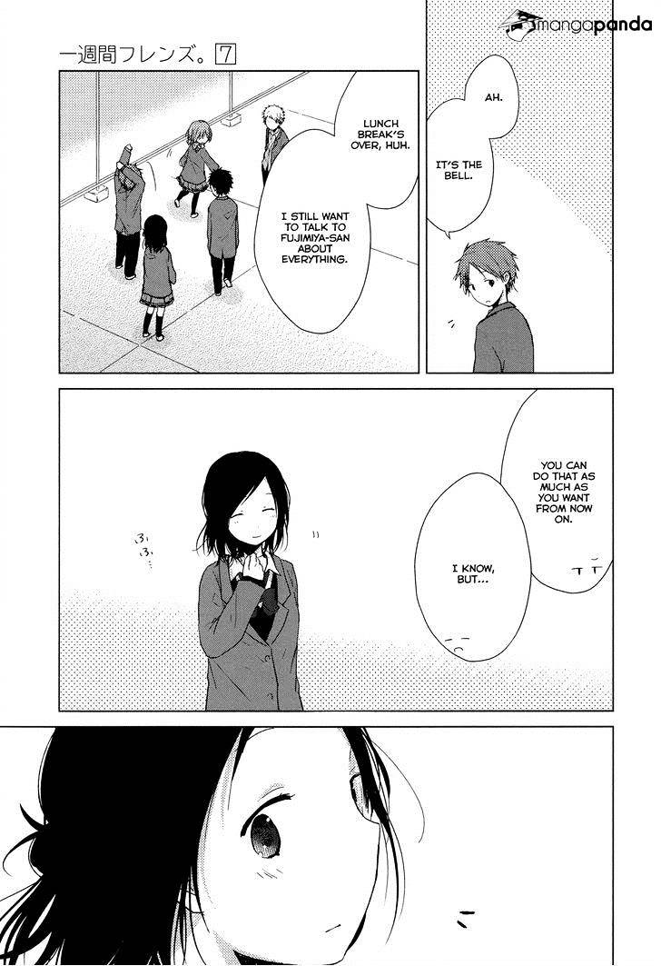 Isshuukan Friends - Chapter 38