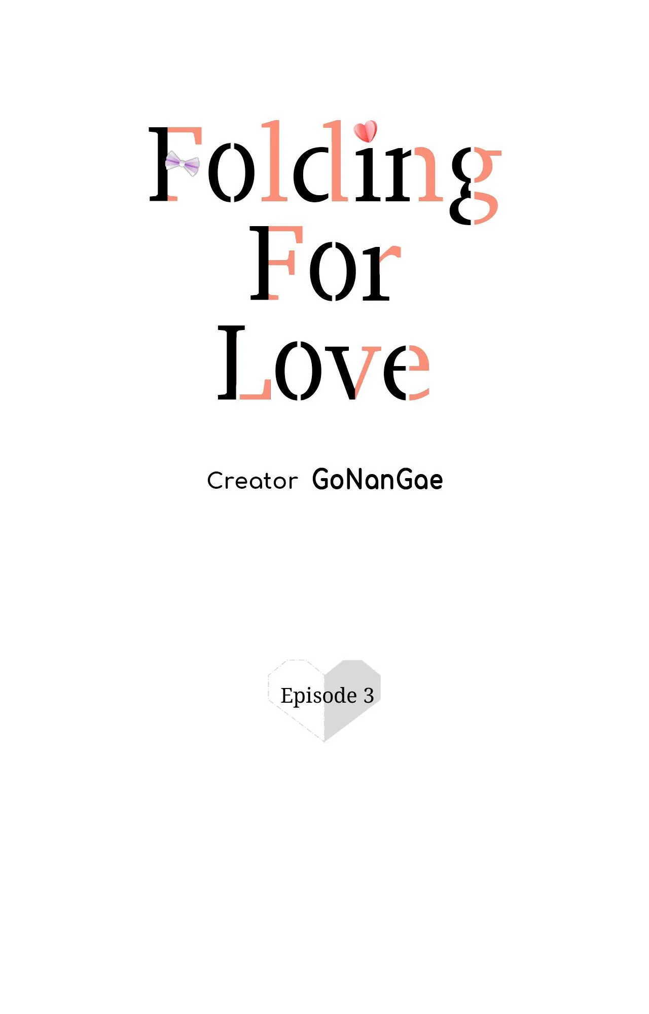 Folding For Love - Chapter 3