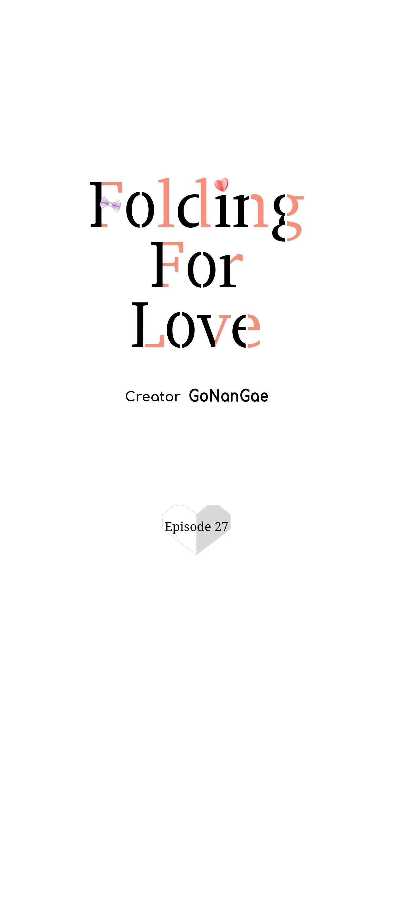 Folding For Love - Chapter 27