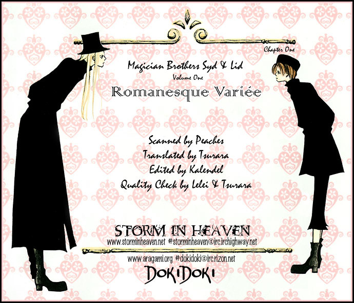 Mahoutsukai Syd & Lid - Vol.1 Chapter 1 : Romanesque Variée ~Romantic Disguise Song~