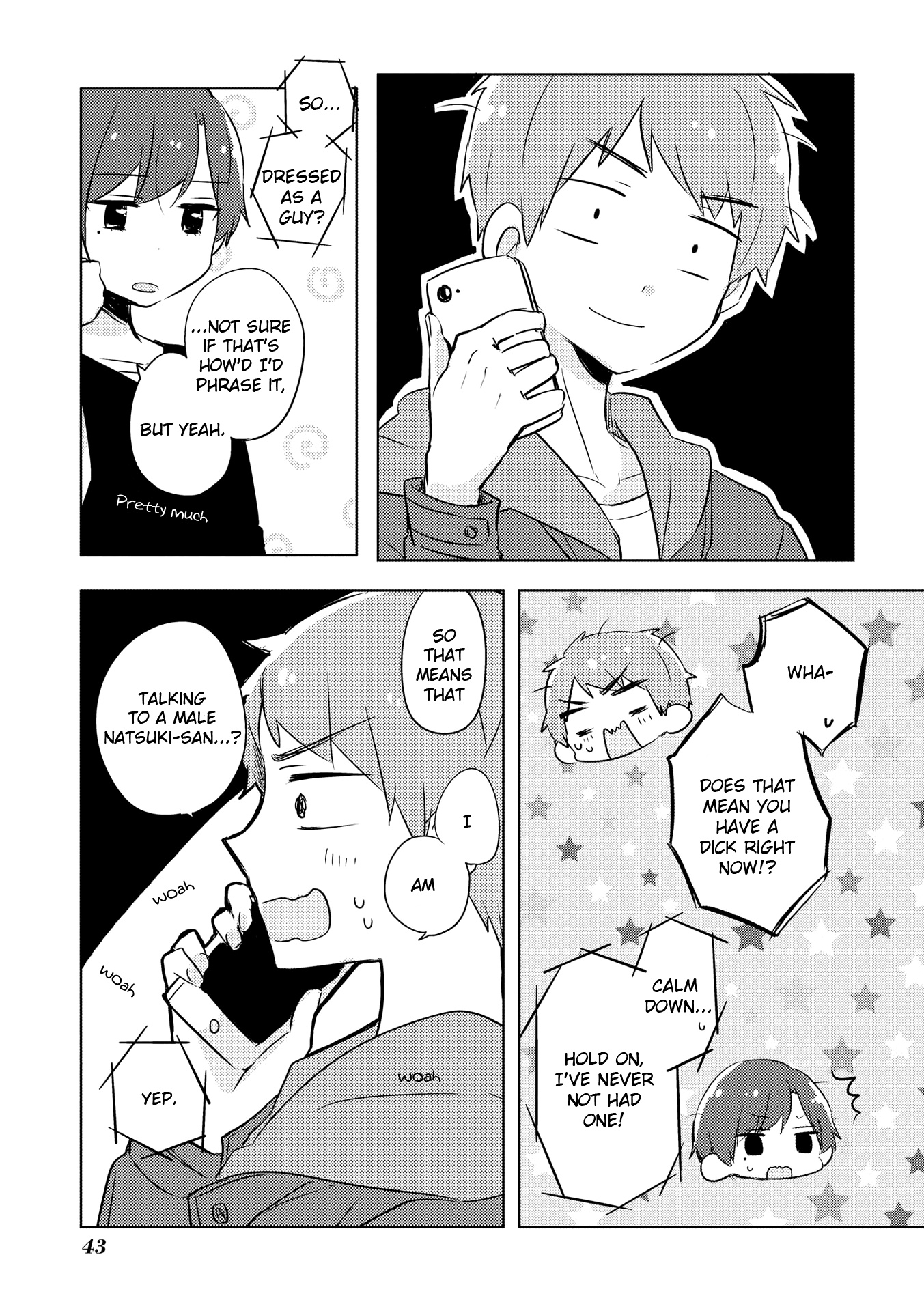 Natsuki-Kun Is Beautiful As Always - Vol.1 Chapter 5: Over The Phone