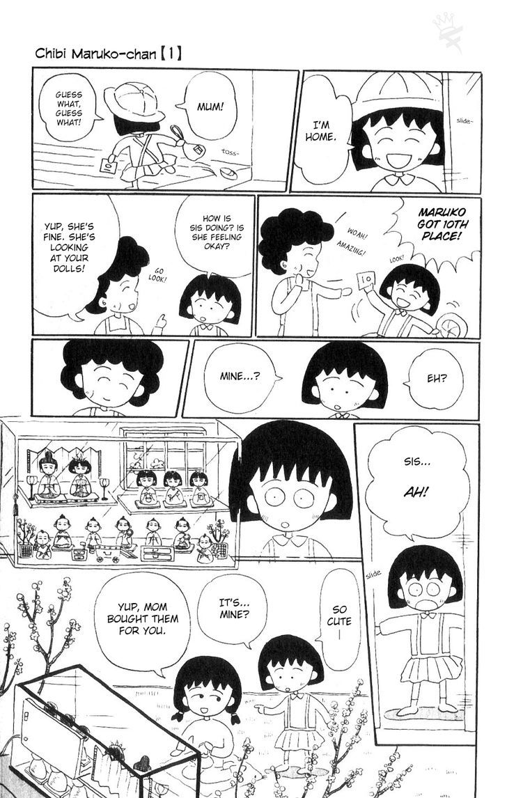 Chibi Maruko-Chan - Vol.1 Chapter 8 : Maruko Chan Does Not Like Marathons