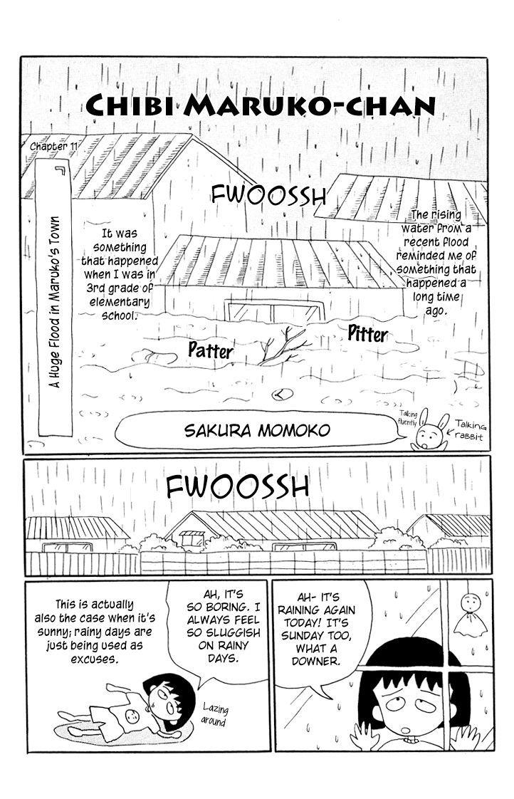 Chibi Maruko-Chan - Vol.2 Chapter 11 : A Huge Flood In Maruko S Town